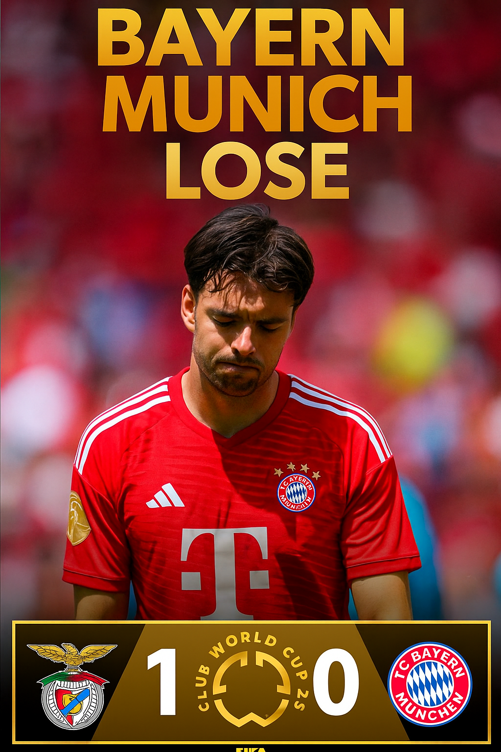 ๐ด Bayern Munich Tumbang di Tangan Benfica: 0-1